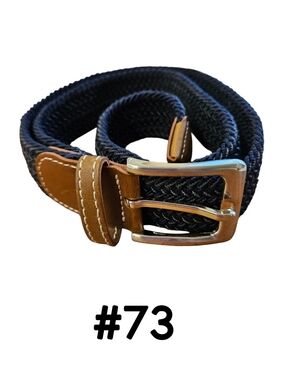 USG Women's Belt - Breezy Navy/Grey Stretch Belt 90cm
